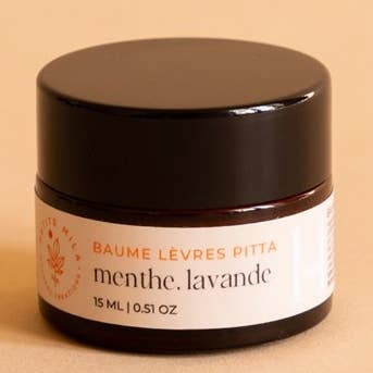 Lavender mint lip balm for wholesale by Petite Mila