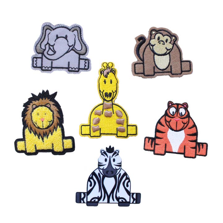 Inspire Create LLC – wholesale Patch – Hativity® Safari Patches (Set of 6 Patches)