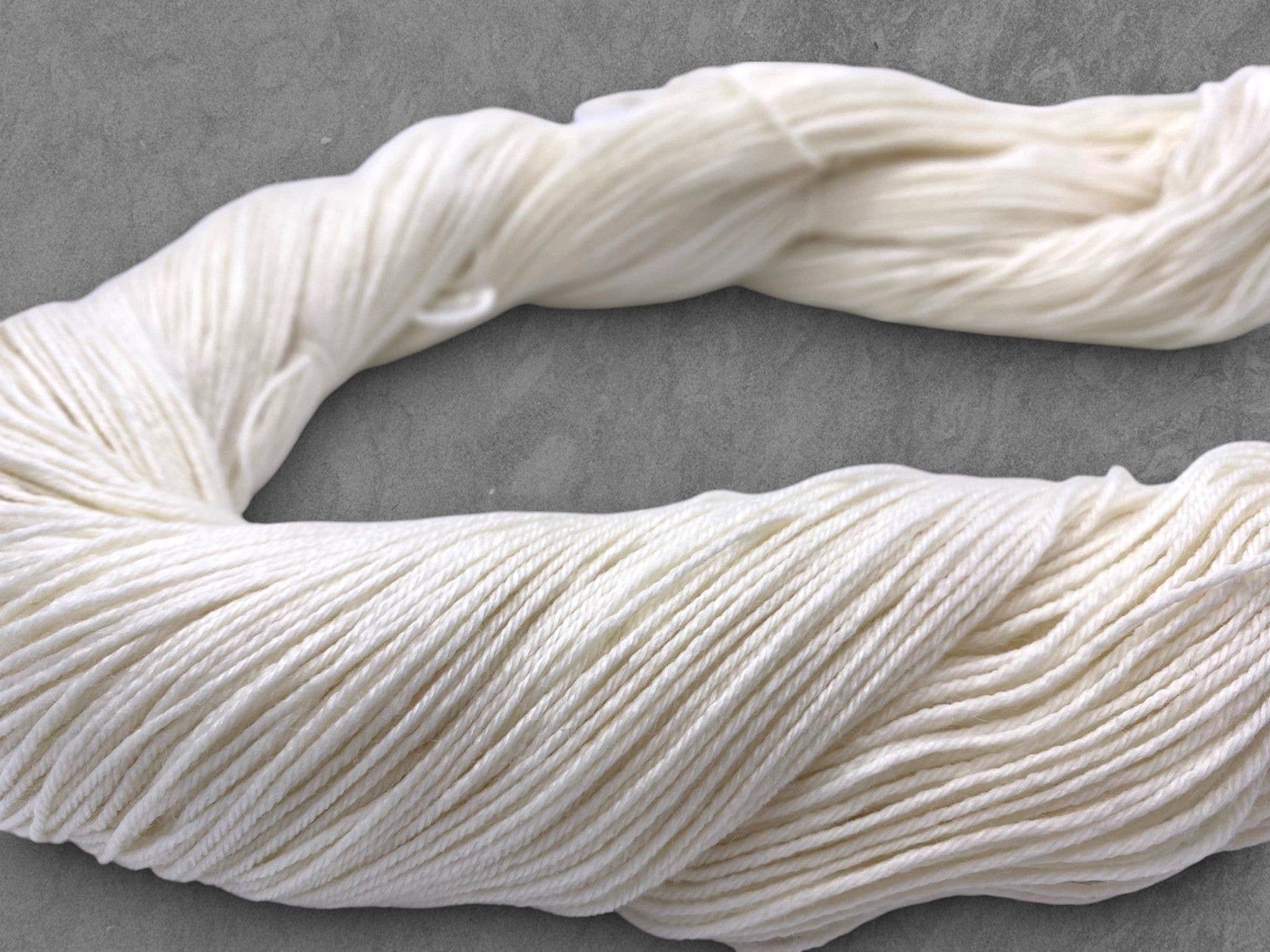Rooster Undyed Yarns - Wholesale Yarn - Undyed Yarn: Premium Silk Sock Knitting Yarn3