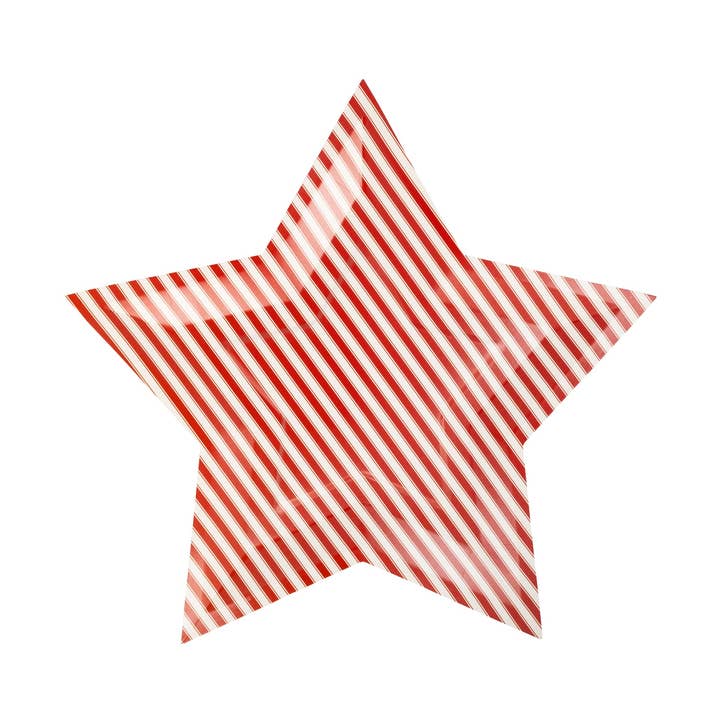 SSP1142 - Assiette en Papier Étoilée Rayée pour la vente par My Mind’s Eye