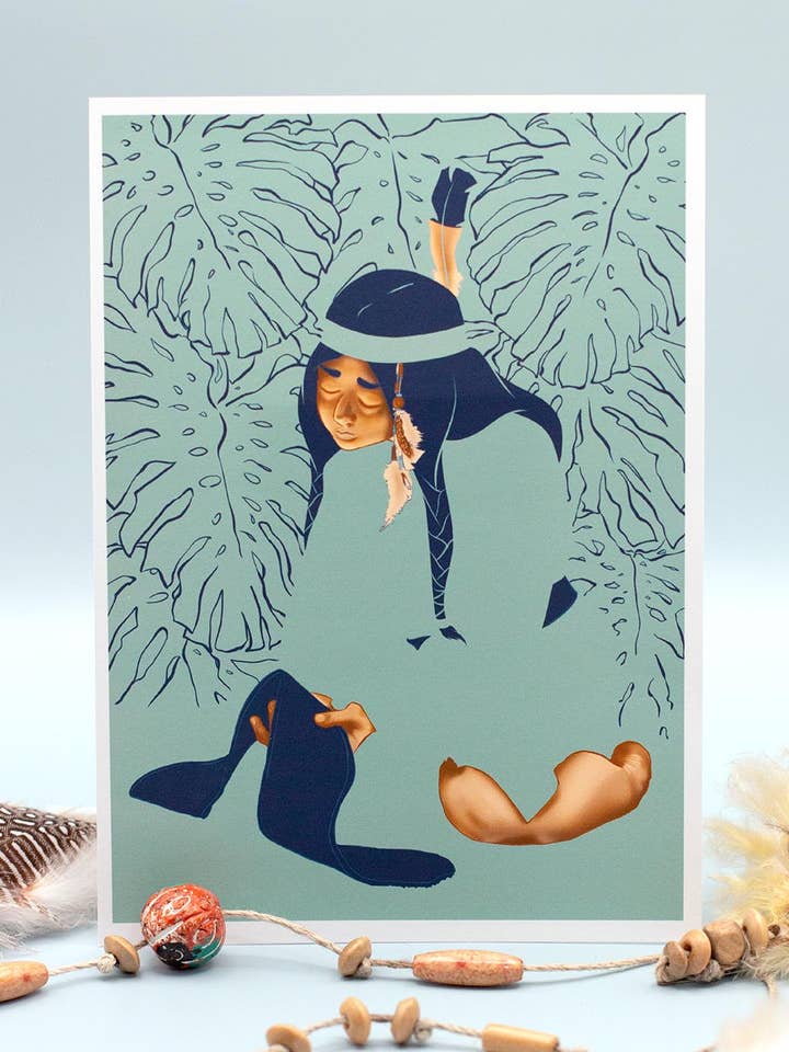 Pocahontas Prints for wholesale by Whimsy Lantern