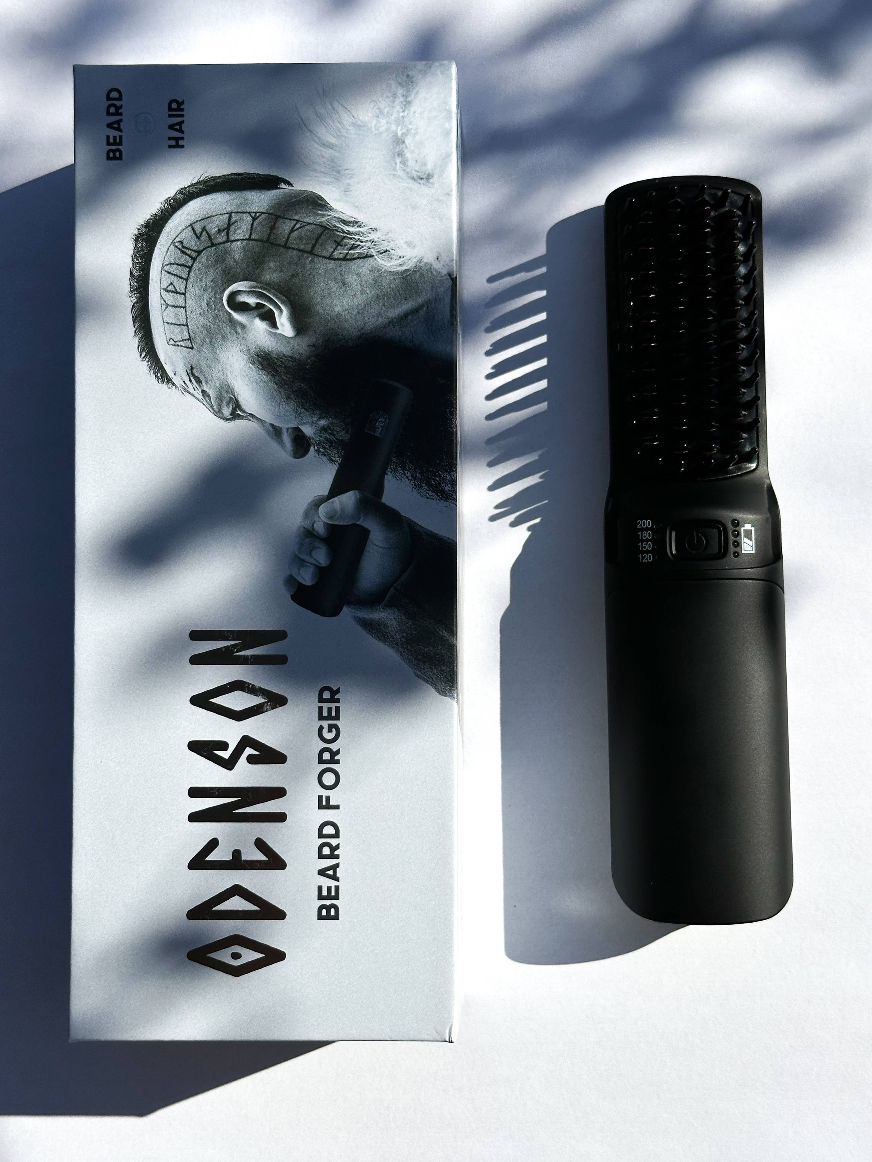 Odenson - Wholesale Baardstylingproduct - Odenson Beard Forger - Draadloze baardborstel en stijltang15