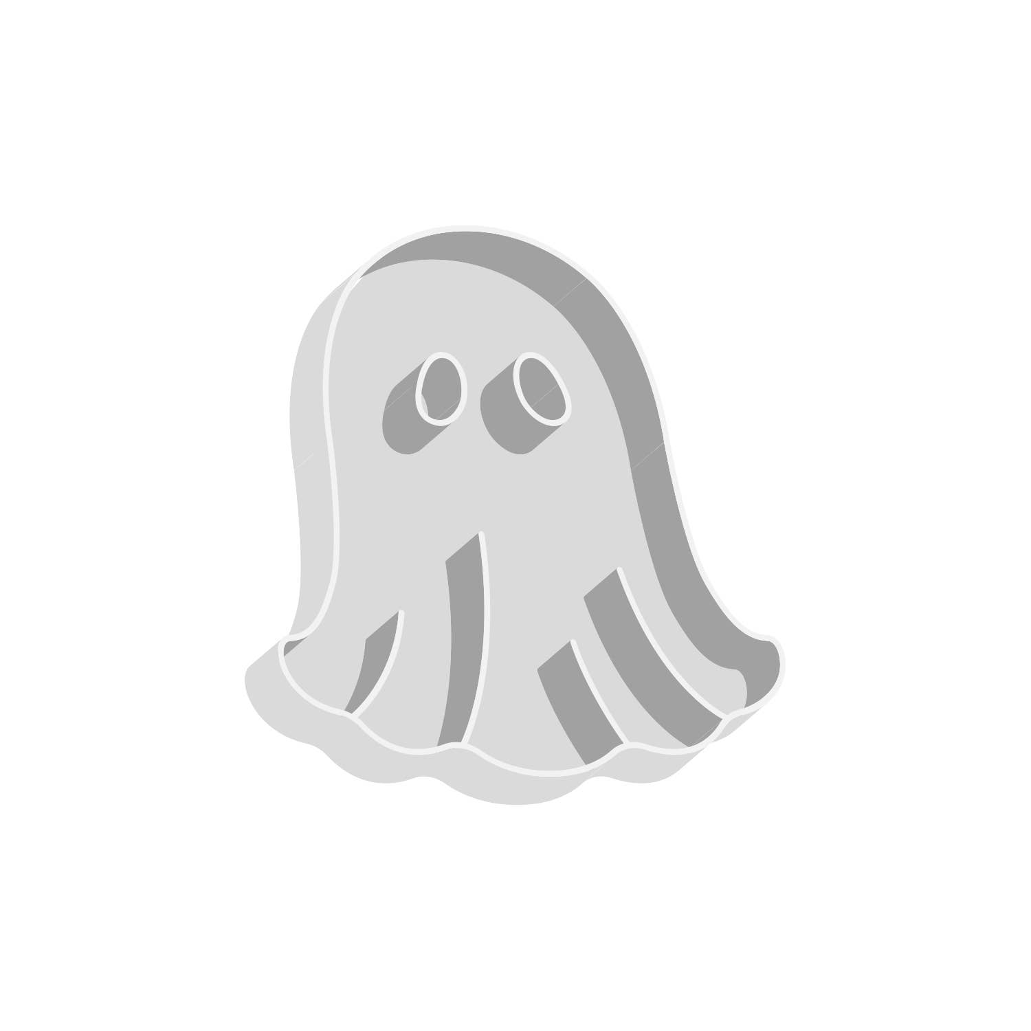 Print Your Love - Wholesale Cookie Cutter - Halloween Cookie Cutter - Ghost0