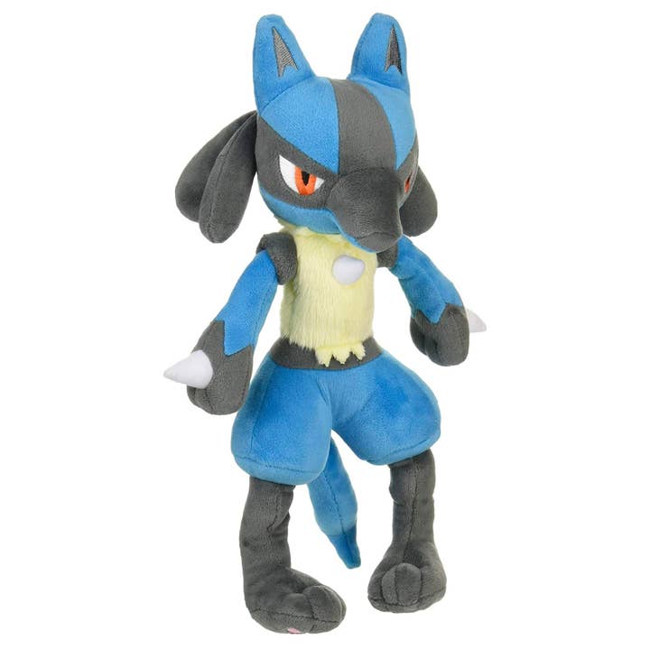 Lucario Pokemon All Star Collection 12" Plush for wholesale by Lionstar