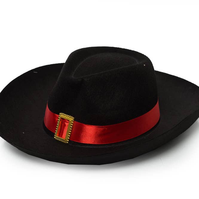 Partychimp – wholesale Party hat/crown – Musketeer Hat Felt - Party Accessory0