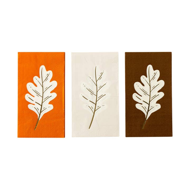 My Mind’s Eye - Wholesale Disposable Napkin - THP1134 - Oak Leaf Napkin Set
