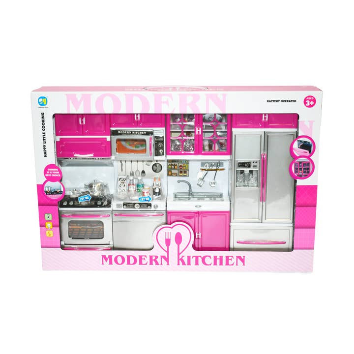 Cuisine moderne pour enfants avec lumières et sons pour la vente par tokiplay