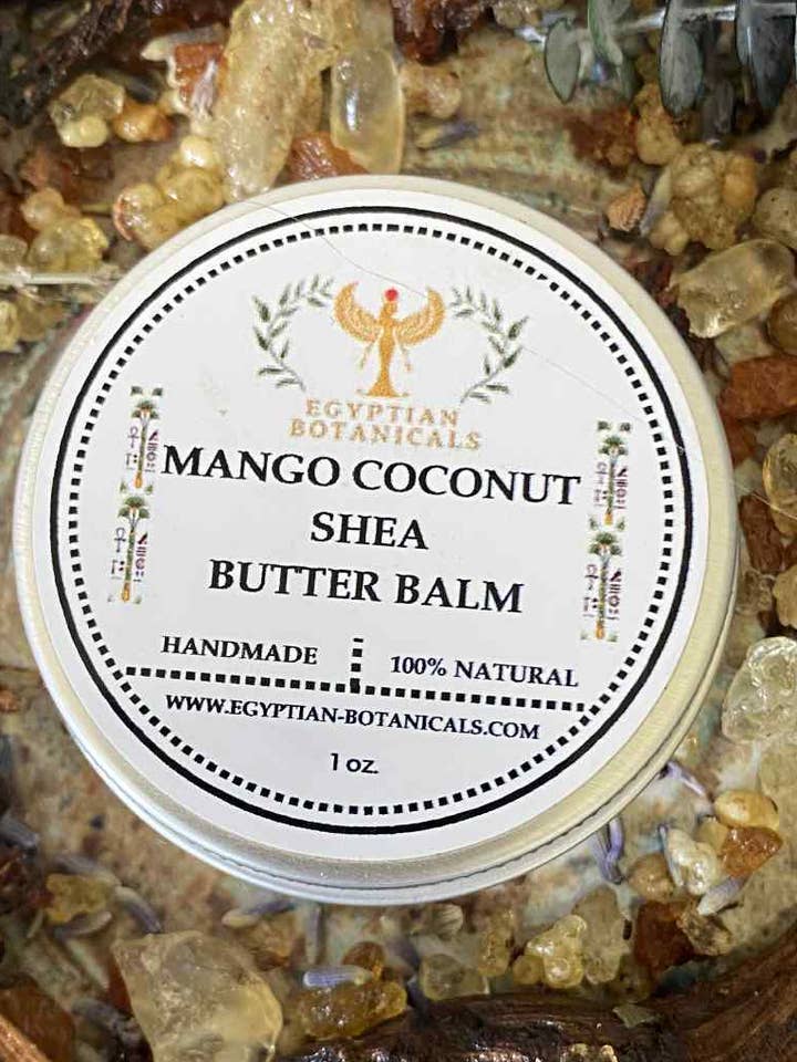 Mango Coconut Shea Body Butter Balm for wholesale by Egyptian Botanicals
