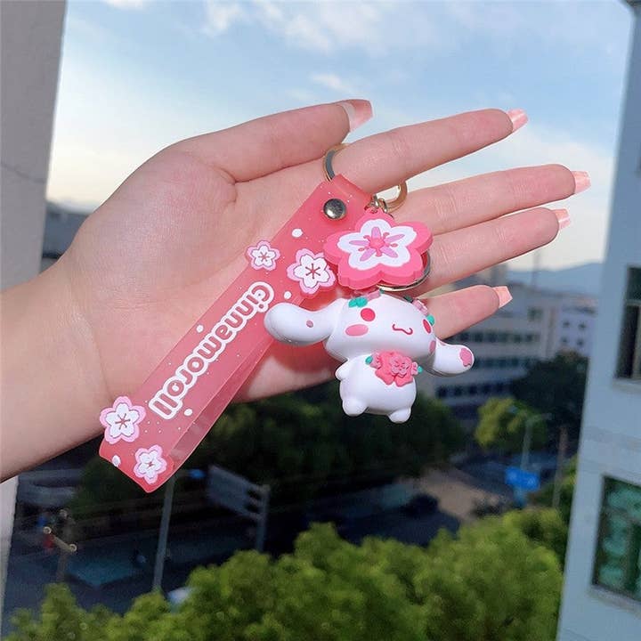 FurDecoration – Engroshandel Nøglering - Dame – Sød og kreativ Sanrio nøglering vedhæng