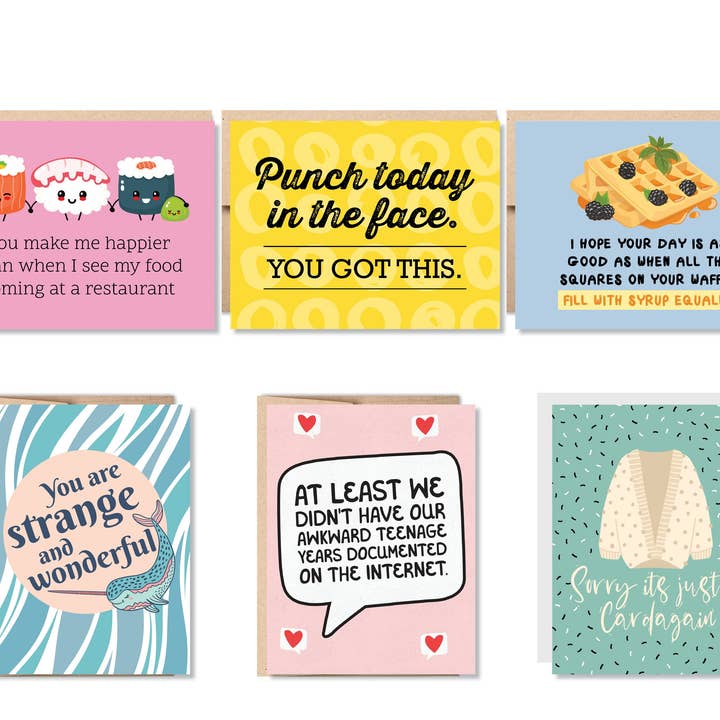 Friendship Like No Other Greeting Card Set or Single - Set31 for wholesale by Oh, Hello Paper & Gifts