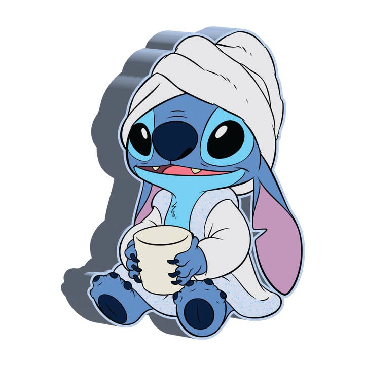 Stitch Spa Time Large Die Cut MDF Box Wall Sign for wholesale by Silver Buffalo