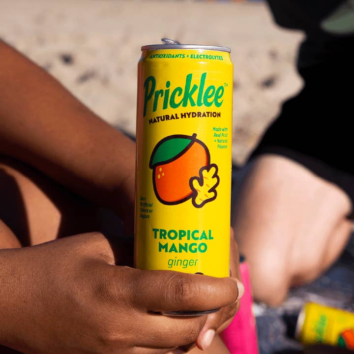 Pricklee Natural Hydration - Wholesale Flavored/Infused Water (Non-Carbonated) - Pricklee Natural Hydration - Tropical Mango (12-pack)6