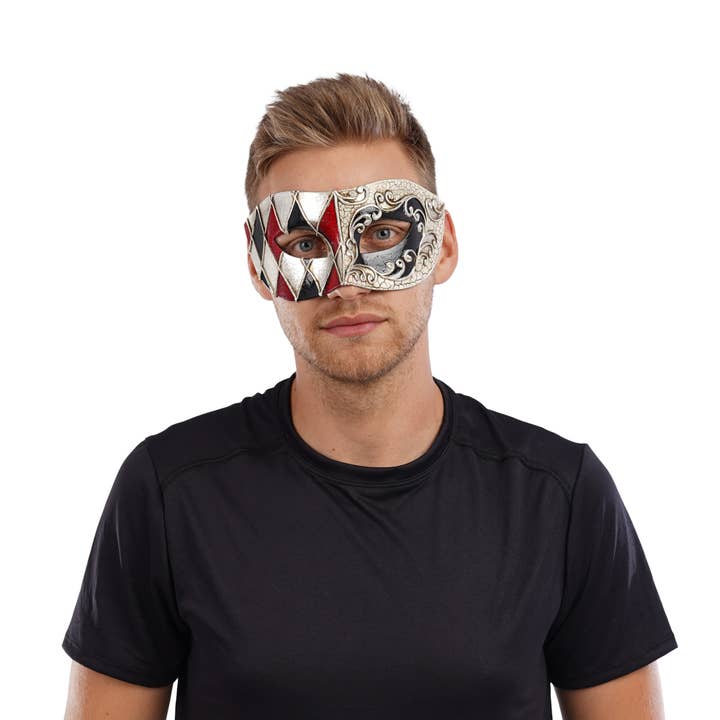 Stylex Party - Wholesale Costume - Unisex - Venetian Eye mask Halloween Face Mask Costume Accessory Goth