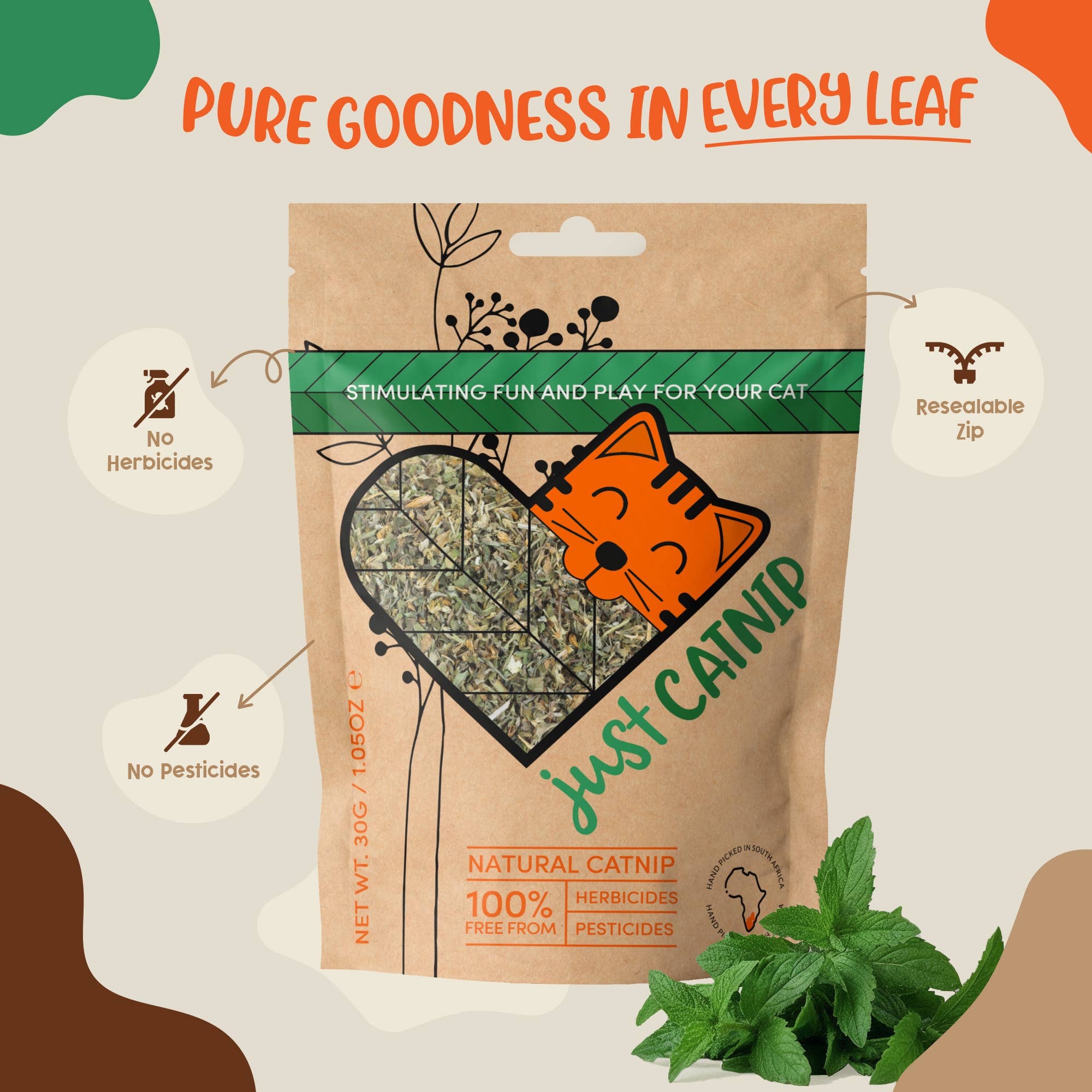 Just Catnip – wholesale Catnip – Organic Catnip | Cat Treat | Cat Nip | Gift for Pets5