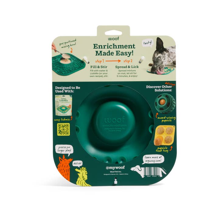 Woof - Wholesale Pet Chew Toy - Dog - LickMat1