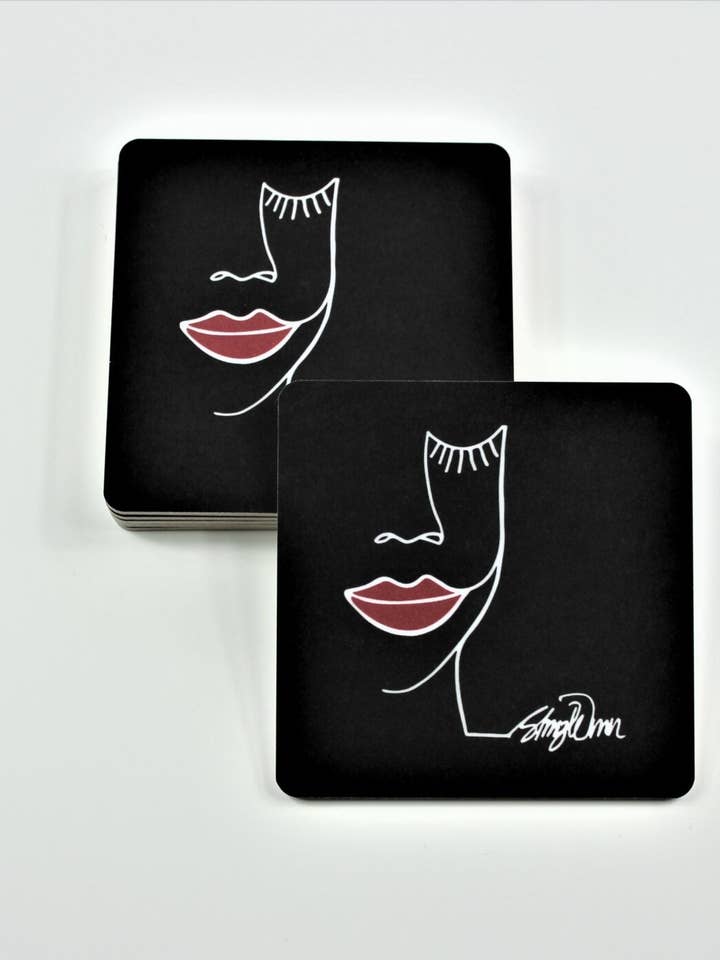-Hon- Handmade Coaster. for wholesale by STRNG WMN