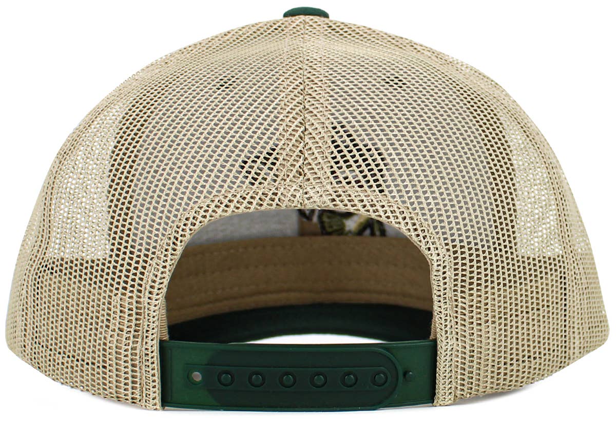 KBETHOS – boné - Unissexo por atacado – Boné trucker com tela e emblema de peixe bass8