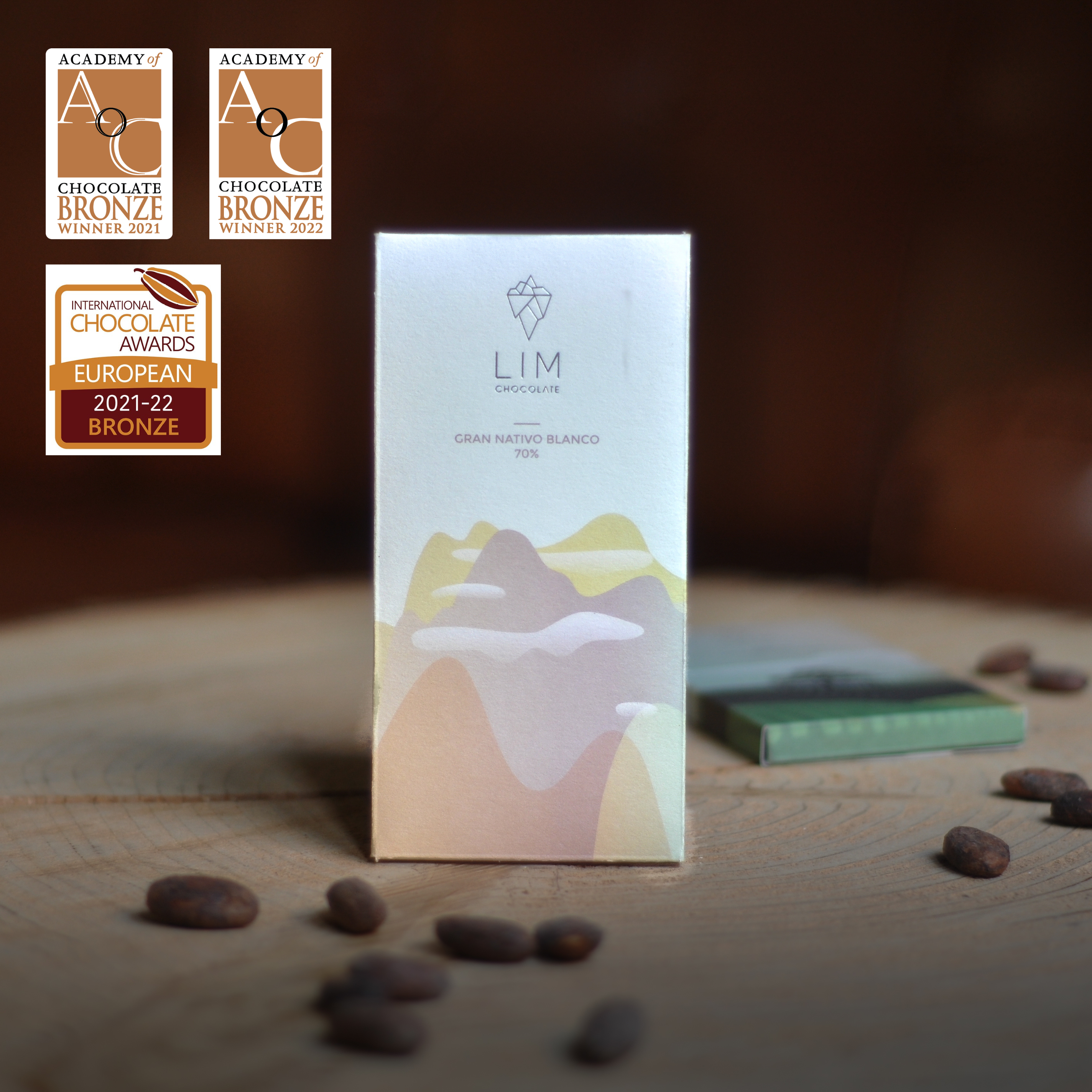 LIM Chocolate - Wholesale Chocolate Bar - GRAN NATIVO BLANCO 70%2