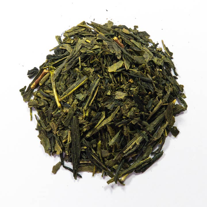 Bayou Blues Bancha for wholesale by New Orleans Tea Company