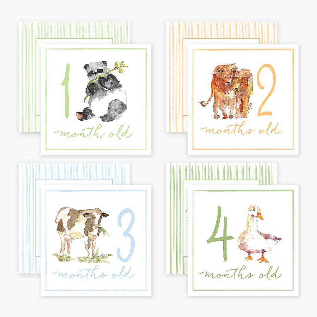 Anne Neilson Home – wholesale Milestone art/keepsake – Child & baby – Milestone Cards2