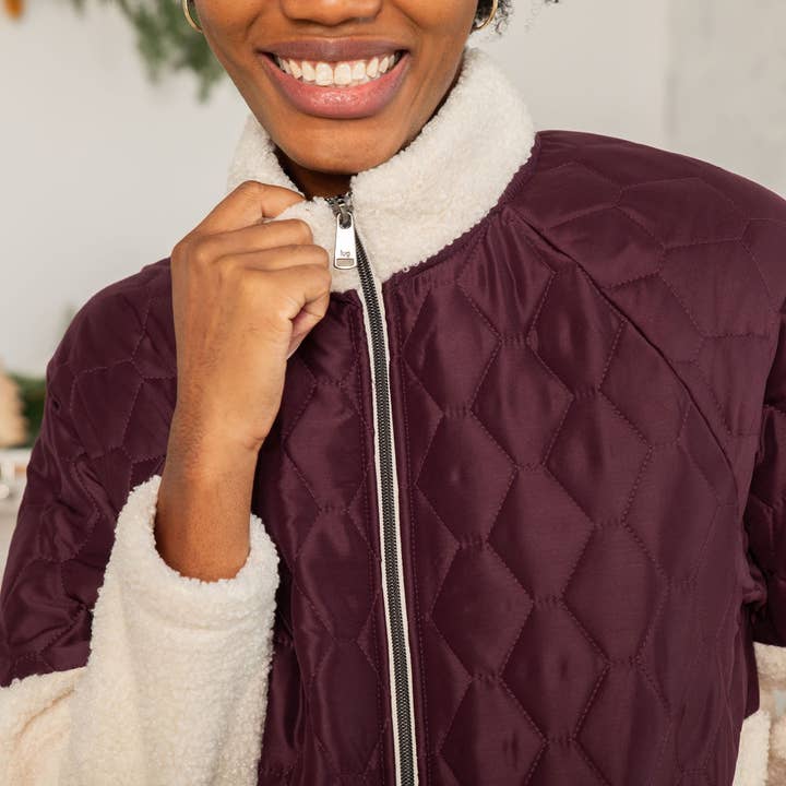 Lug - Wholesale Jacket - Women's - Tempo Sherpa Zip-Up4