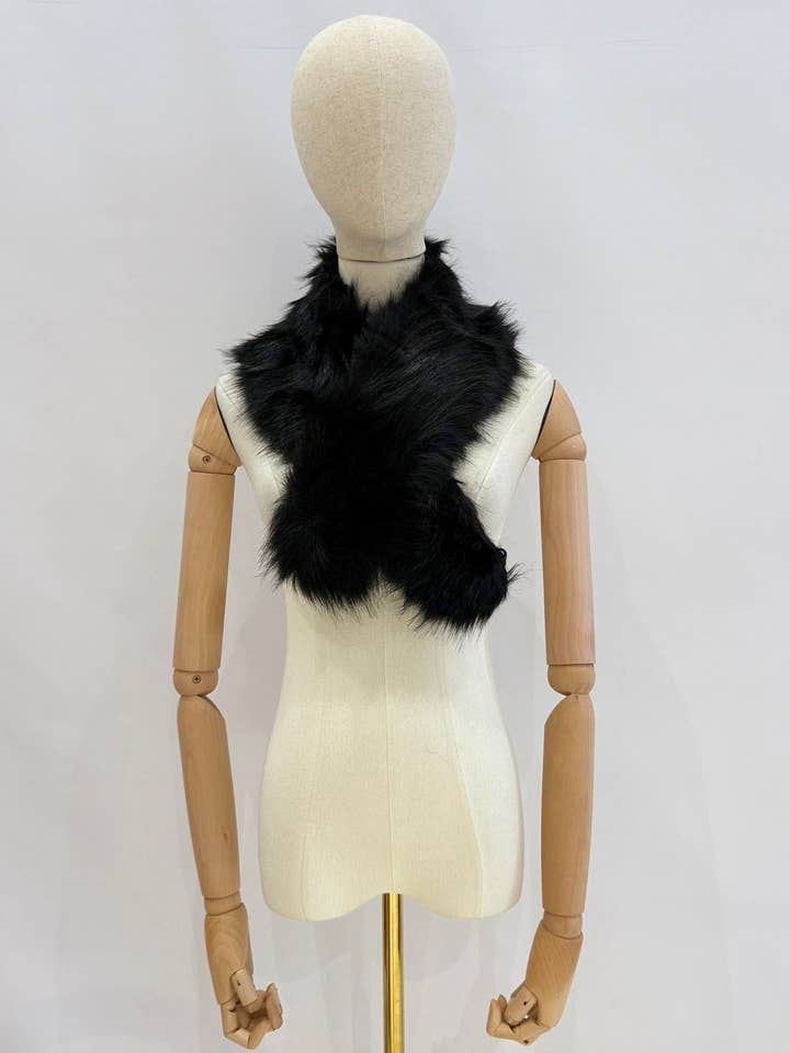 Invitadissimas - Wholesale Fur/Faux Fur Coat - Women's - FUR COLLAR 0103