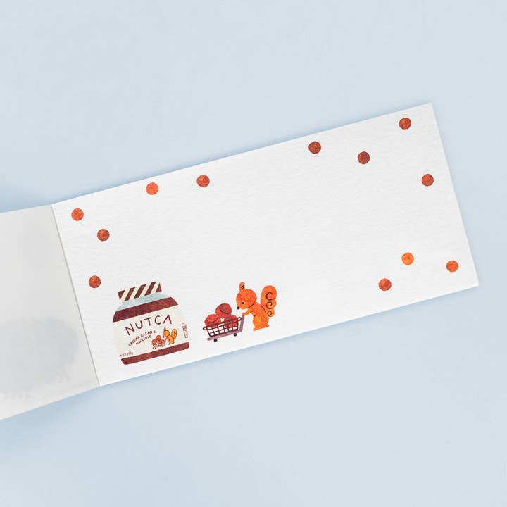 Her Winter Flowers - Wholesale Notepad - Writing Pad - Seasonal Jar2