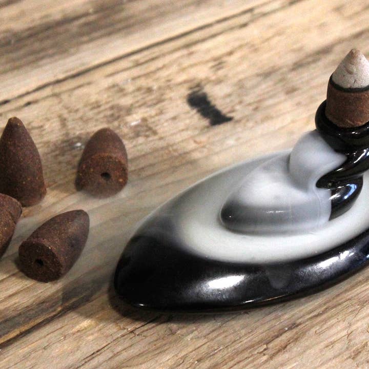 AWGifts Europe - Wholesale Incense - Aromatica Backflow Incense Cones - 7 Charkras2