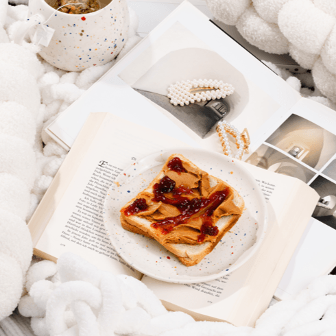 Egg Back Home – Großhandel Essteller – Party-Brotplatte Weiß, 17 cm2