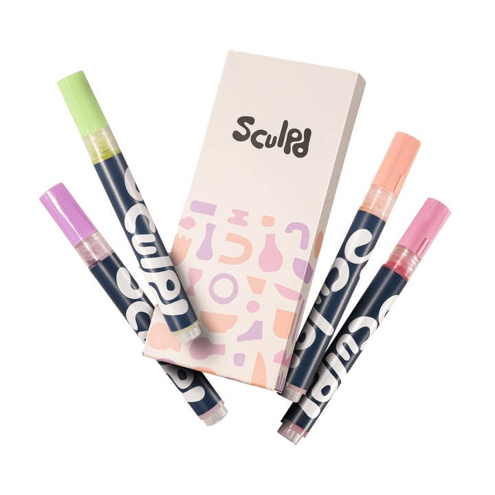 Sculpd - Wholesale Paint Set - Acrylic Paint Pens - 4 Packs