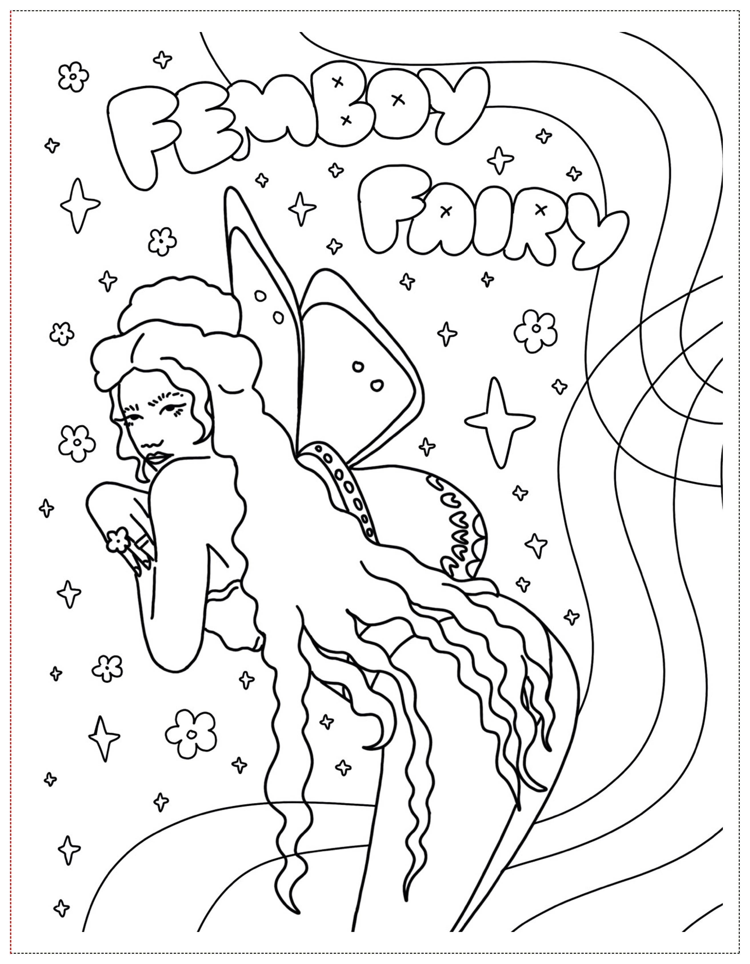 SoftBoysClub - Wholesale Coloring & Activity Book - Adult - Soft Boys, Trans-Masculine Coloring Book (Digital Download)25