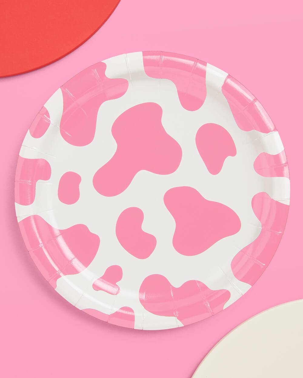 xo, Fetti - Wholesale Disposable Plate - Pink Cow Paper Plates, Bachelorette, Birthday, Rodeo Decor4