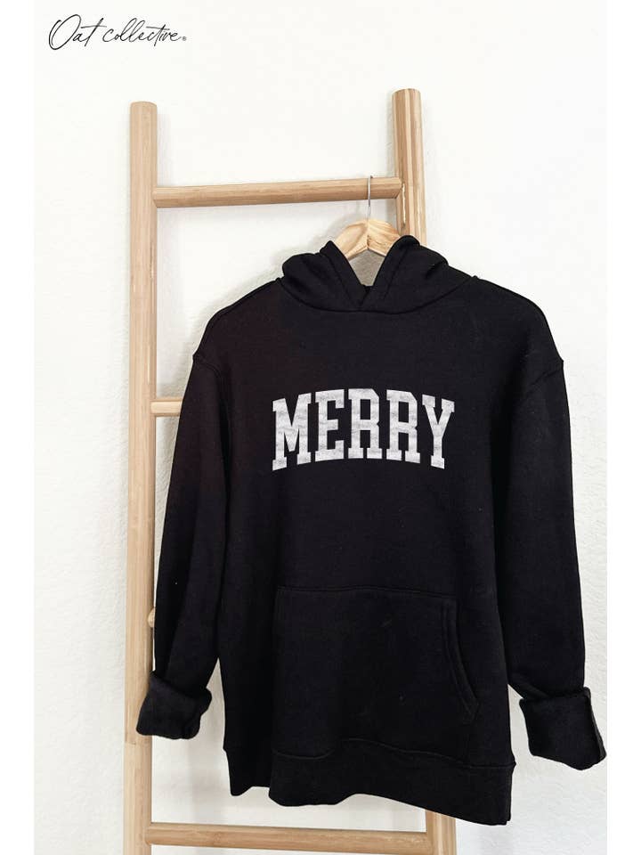 OAT COLLECTIVE - Wholesale Hoodie - Women's - MERRY Hoodie Pullover Sweatshirt 0
