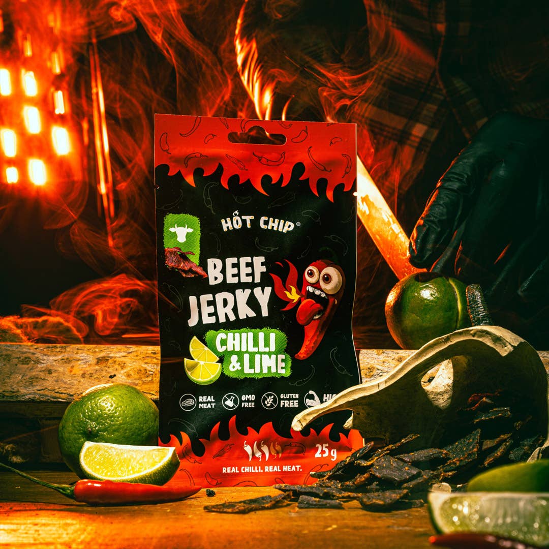HOT-CHIP - Wholesale Jerky - Jerky Chilli And Lime 25g3