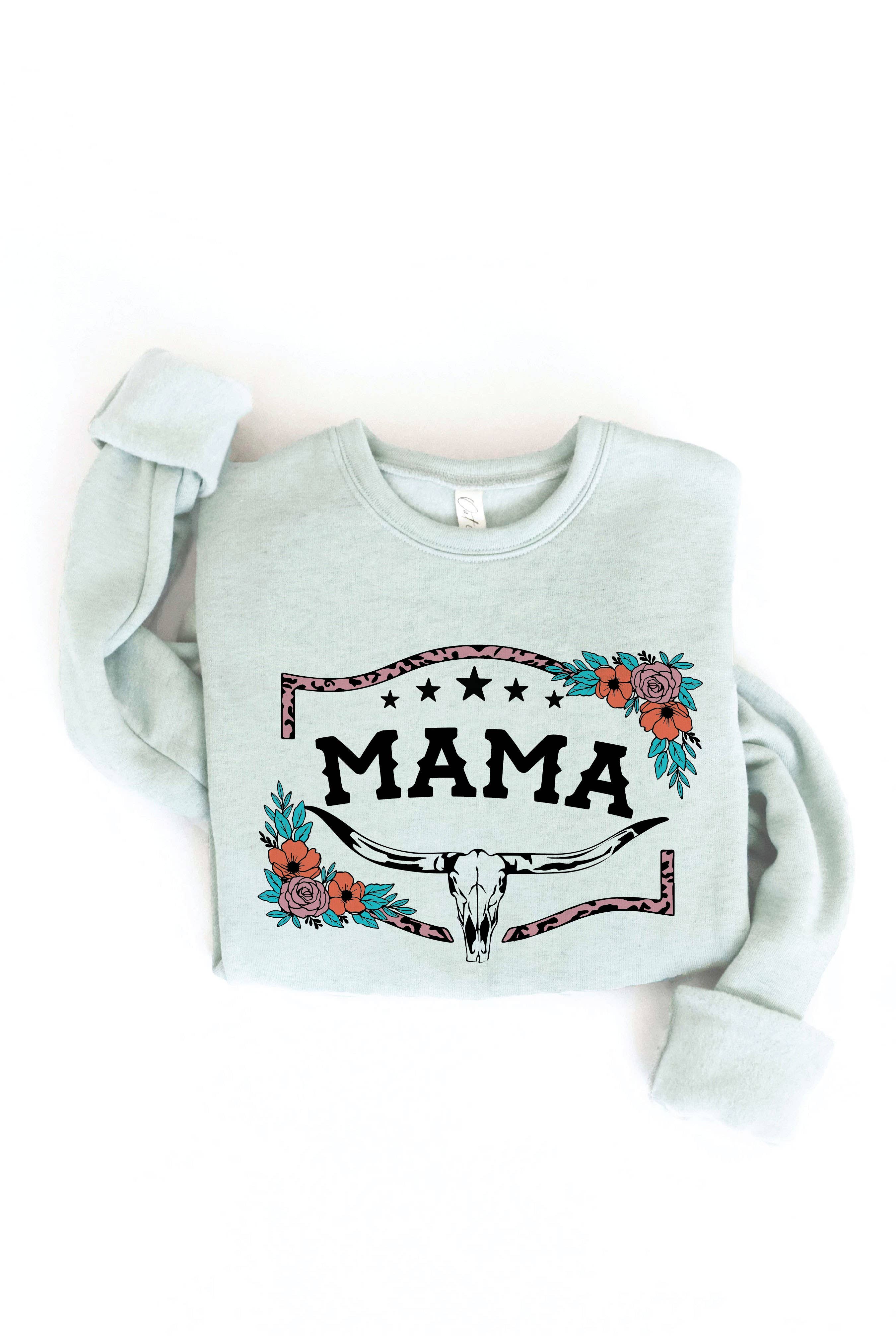 OAT COLLECTIVE – Camisola gráfica - Mulher por atacado – Camisola gráfica MAMA - Casual Fit5