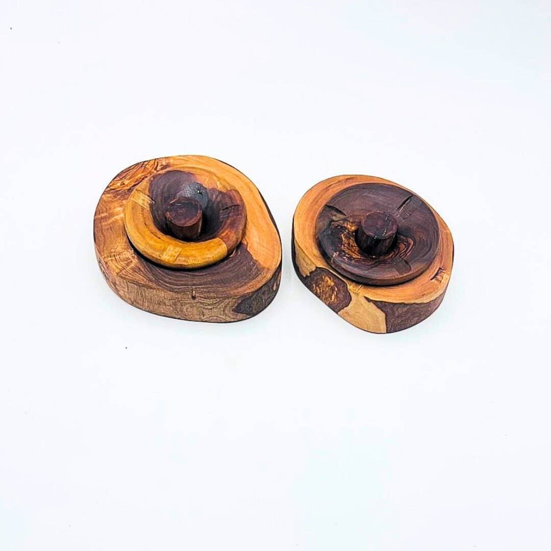 Bearthy - Wholesale Ashtray - Handmade Olive Wood Cigar & Cigarette Ashtray Wedding Gift5