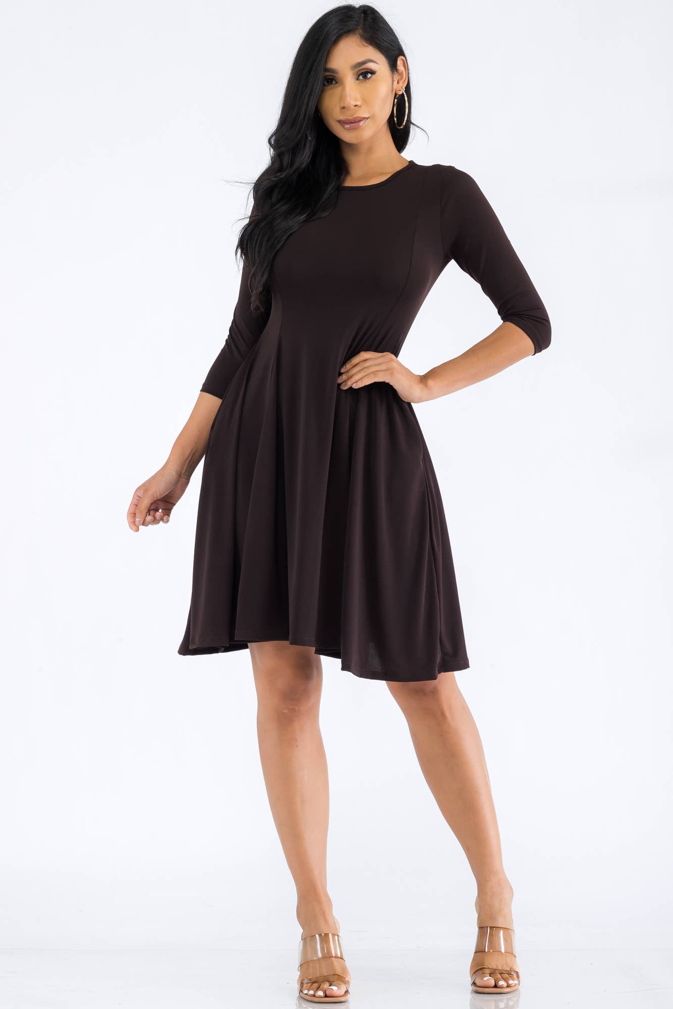 H&H Fashion Inc. – Großhandel Kleid – Damen – HH711X-SL - Langärmliges Tunikakleid13