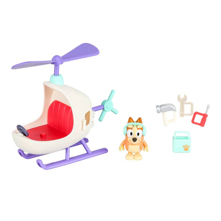 Toysmith - Wholesale Toy Set - Kids - Moose Toys Bluey Vehicle & Figure