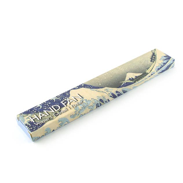 MUSEUM WEBSHOP - Wholesale Handheld Folding Fan - Hand Fan, Bamboo, Hokusai, The Great Wave
