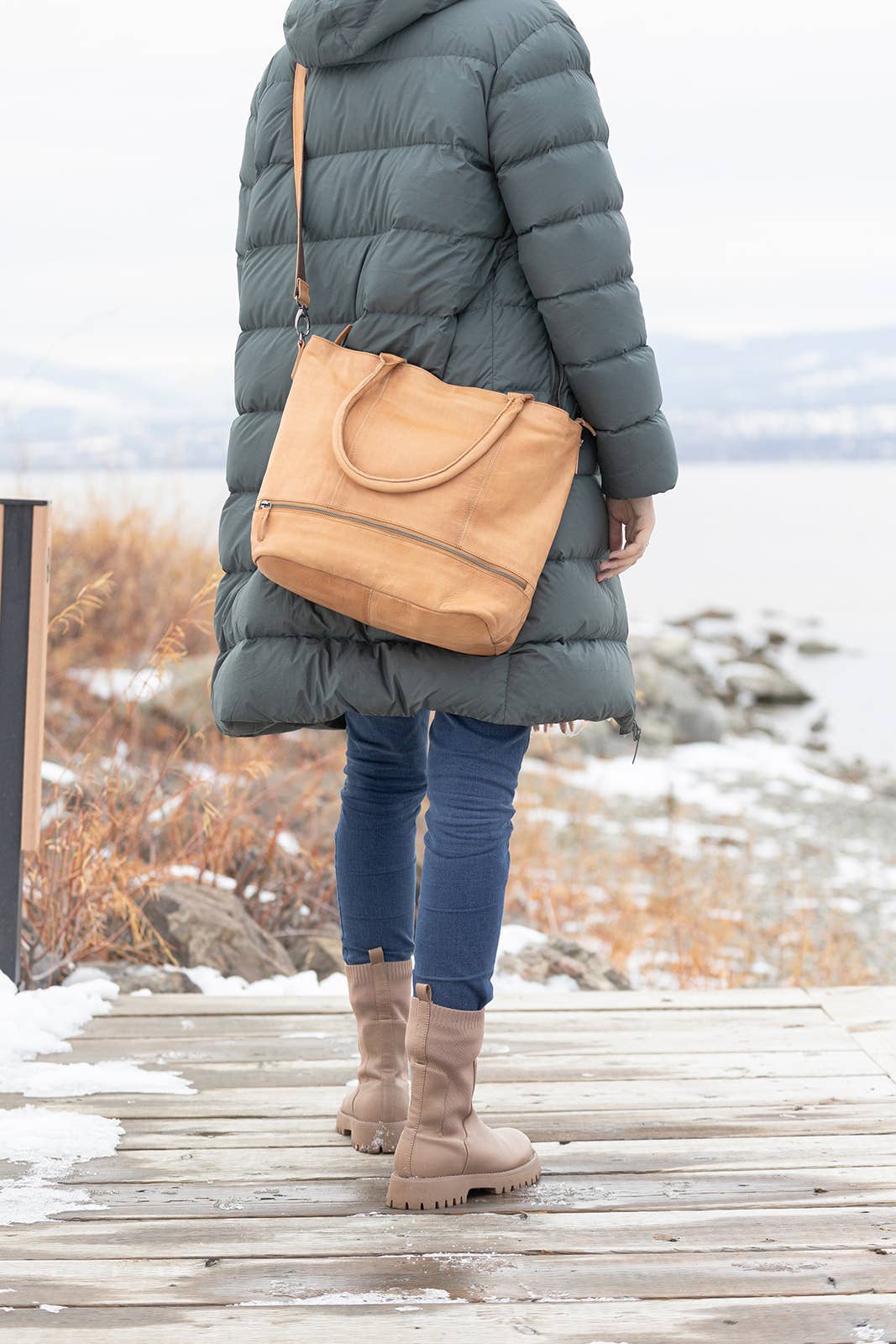 Keaan Leather Goods - Wholesale Tote Bag - Women's - [EMILIA] TOTE/SHOPPER & CROSSBODY | SUPER SOFT NAPPA LEATHER21