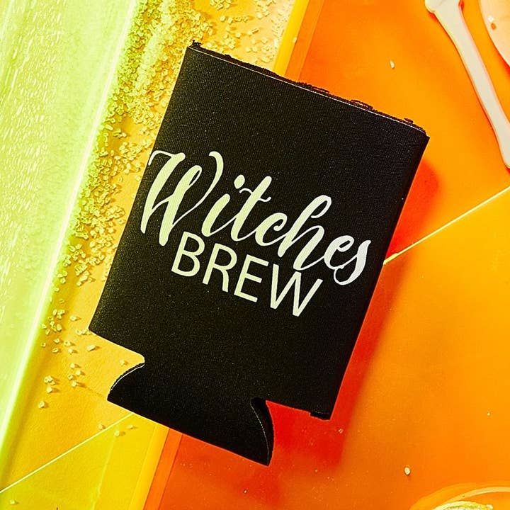 Witches Brew Halloween Can Cooler- Halloween for wholesale by Sip Hip Hooray
