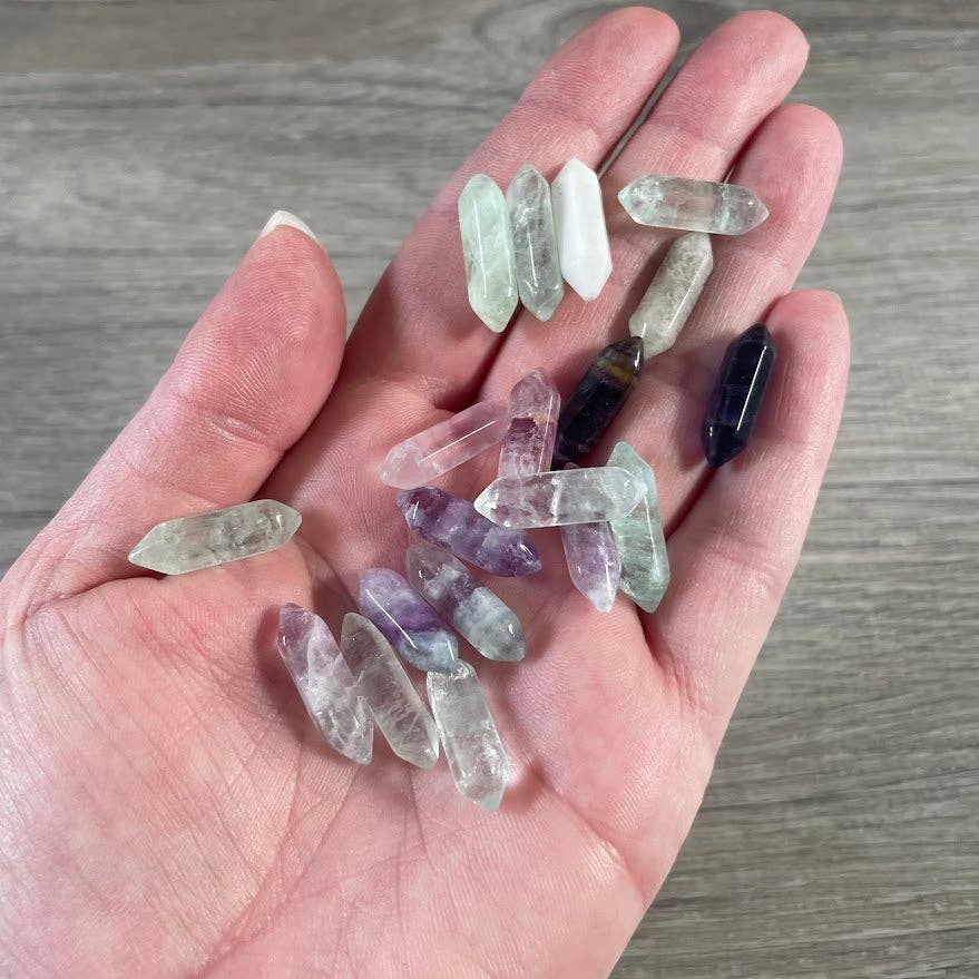 Keystone Crystals - Wholesale Spiritual Stone/Crystal - Small Gemstone Double Terminated Carved Crystal Wands13