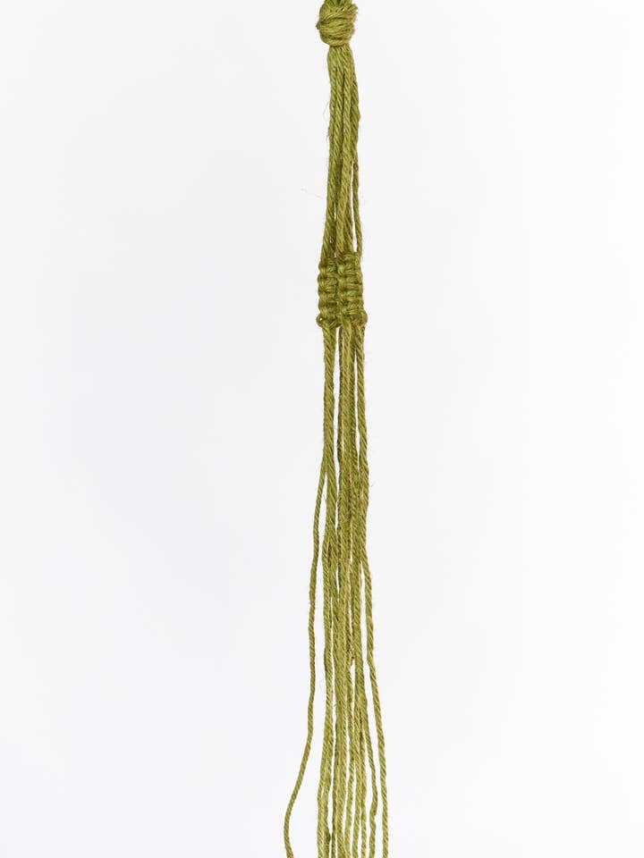 36" Colored Jute-Green for wholesale by Primitive Planters