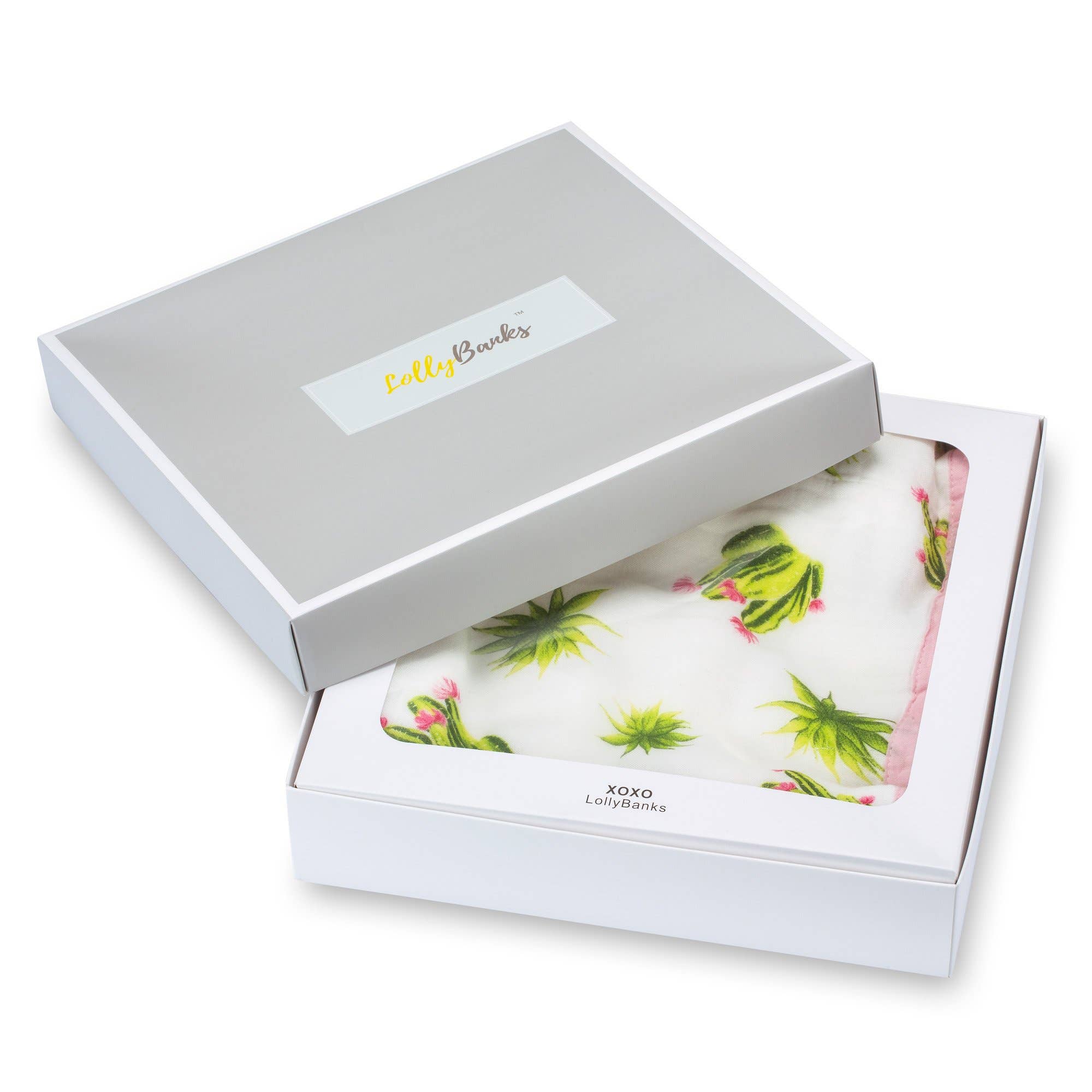 LollyBanks - Vente Courtepointe - Enfant et bébé - Stuck On You - Couverture Bébé Bambou Succulent1