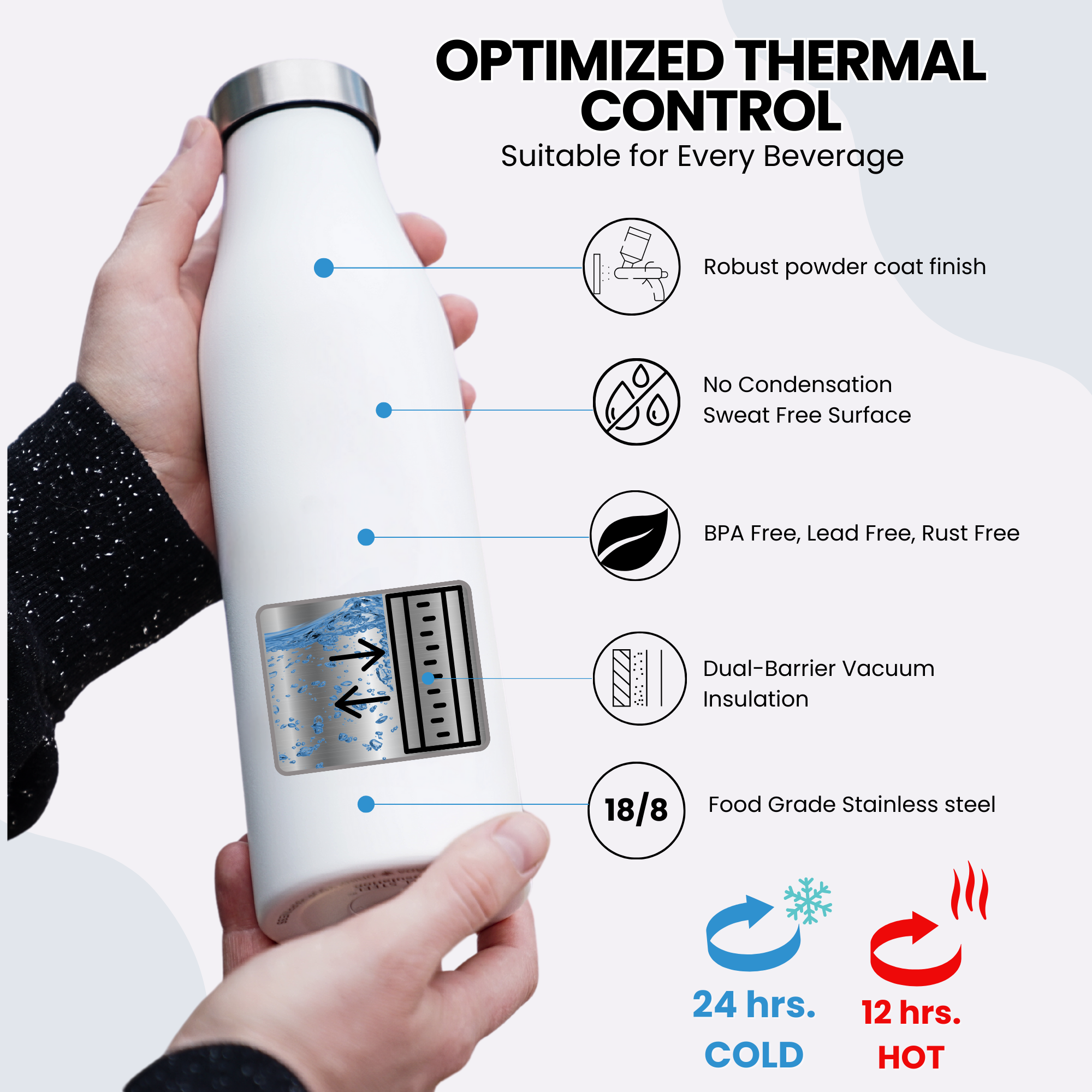 LAMOSE - Wholesale Water Bottle - Custom Logo Engraved Water Bottle Custom Insulated Tumbler18