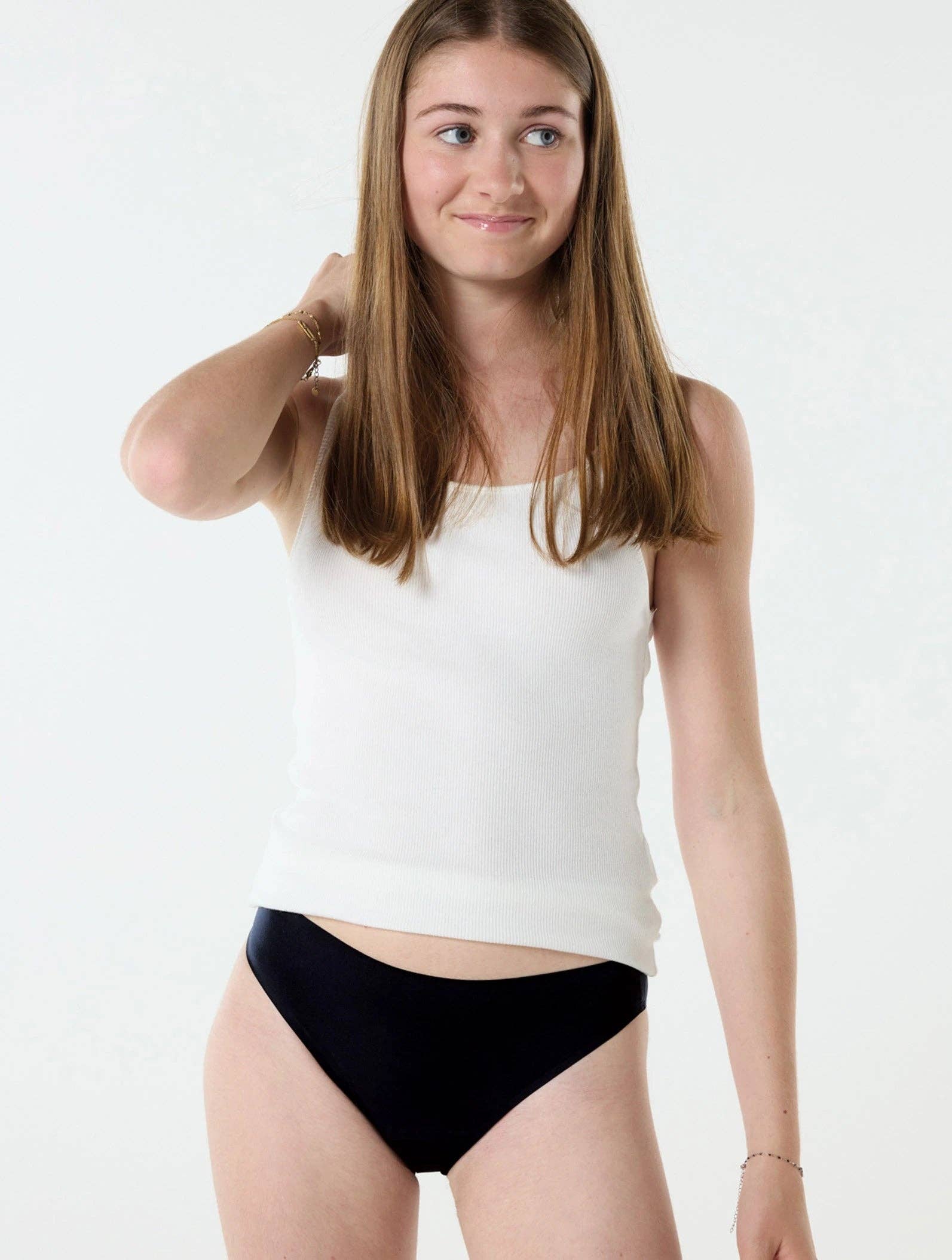 Noir Culotte menstruelle one size flux moyen en vente sur Faire1