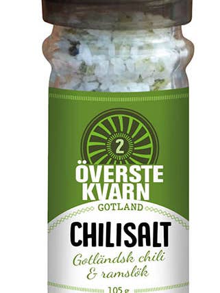 Chili Salt — Chili & Frame Onions 105g for wholesale by Överstekvarn Chili Gotland
