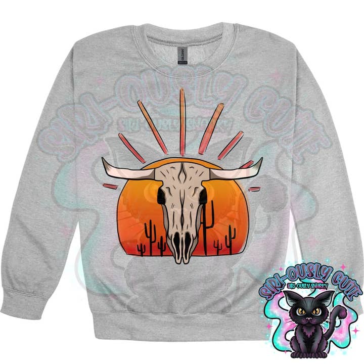 Longhorn sunset for wholesale by Siri-Ously Cute