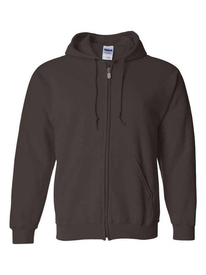 Eleven Fashion - Wholesale Hoodie - Men's - Gildan - Heavy Blend Full-Zip Hooded Sweatshirt