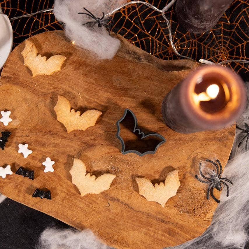 Uniberry 3D - Wholesale Cookie Cutter - Mini Bat - Halloween Cookie Cutter0